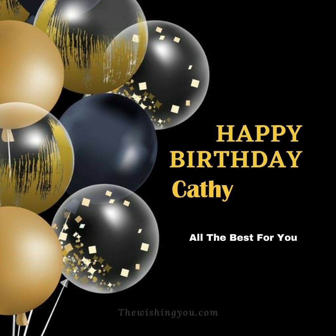 100 HD Happy Birthday Cathy Cake Images And Shayari