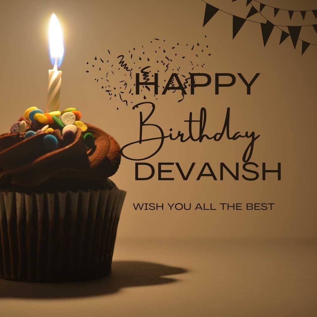 Happy Birthday Devansh Cake Images And shayari
