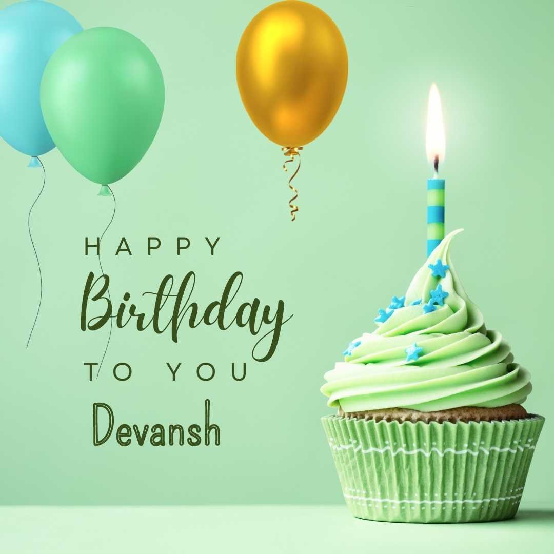 Happy Birthday Devansh Cake Images And shayari