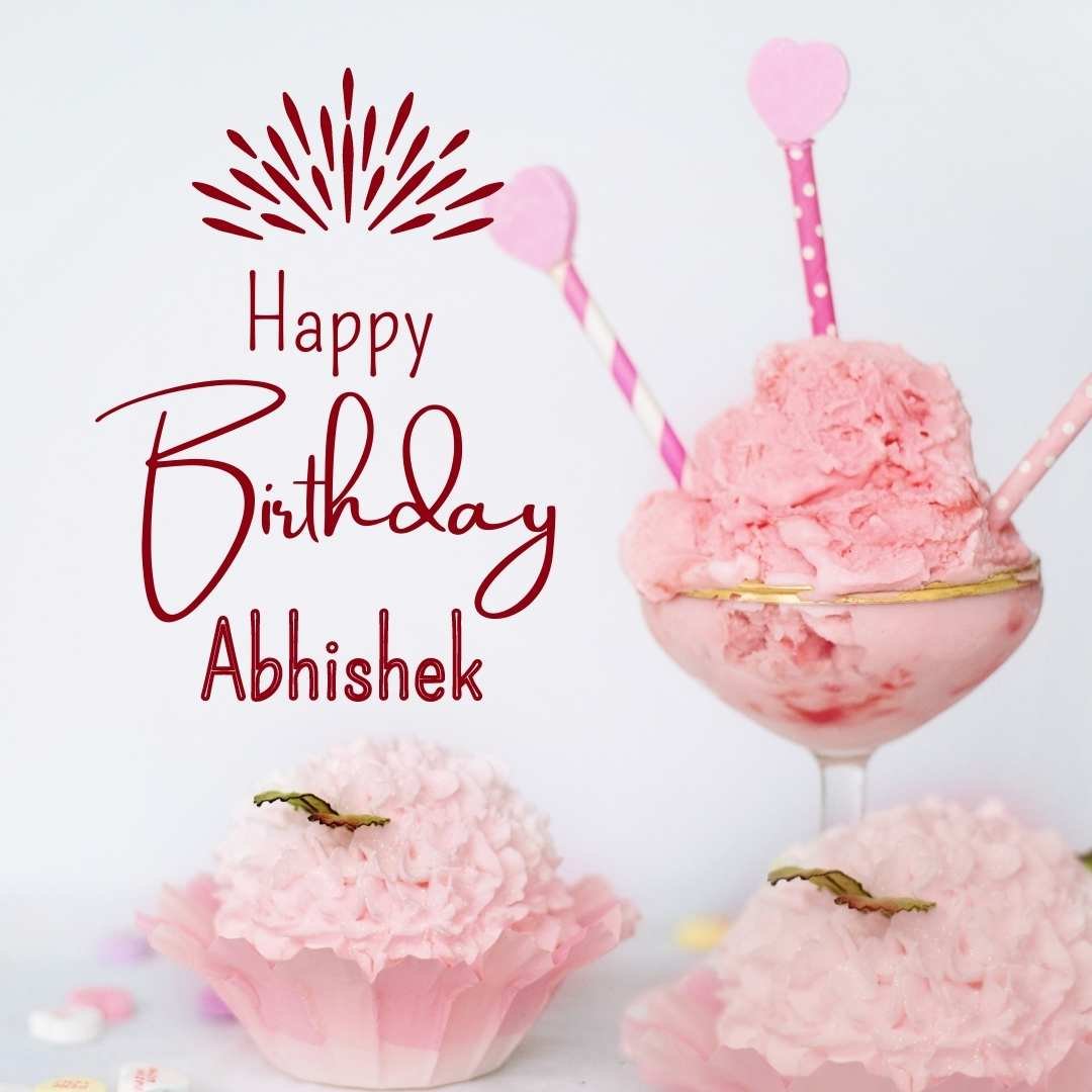 Happy Birthday Abhishek Cake Images And shayari