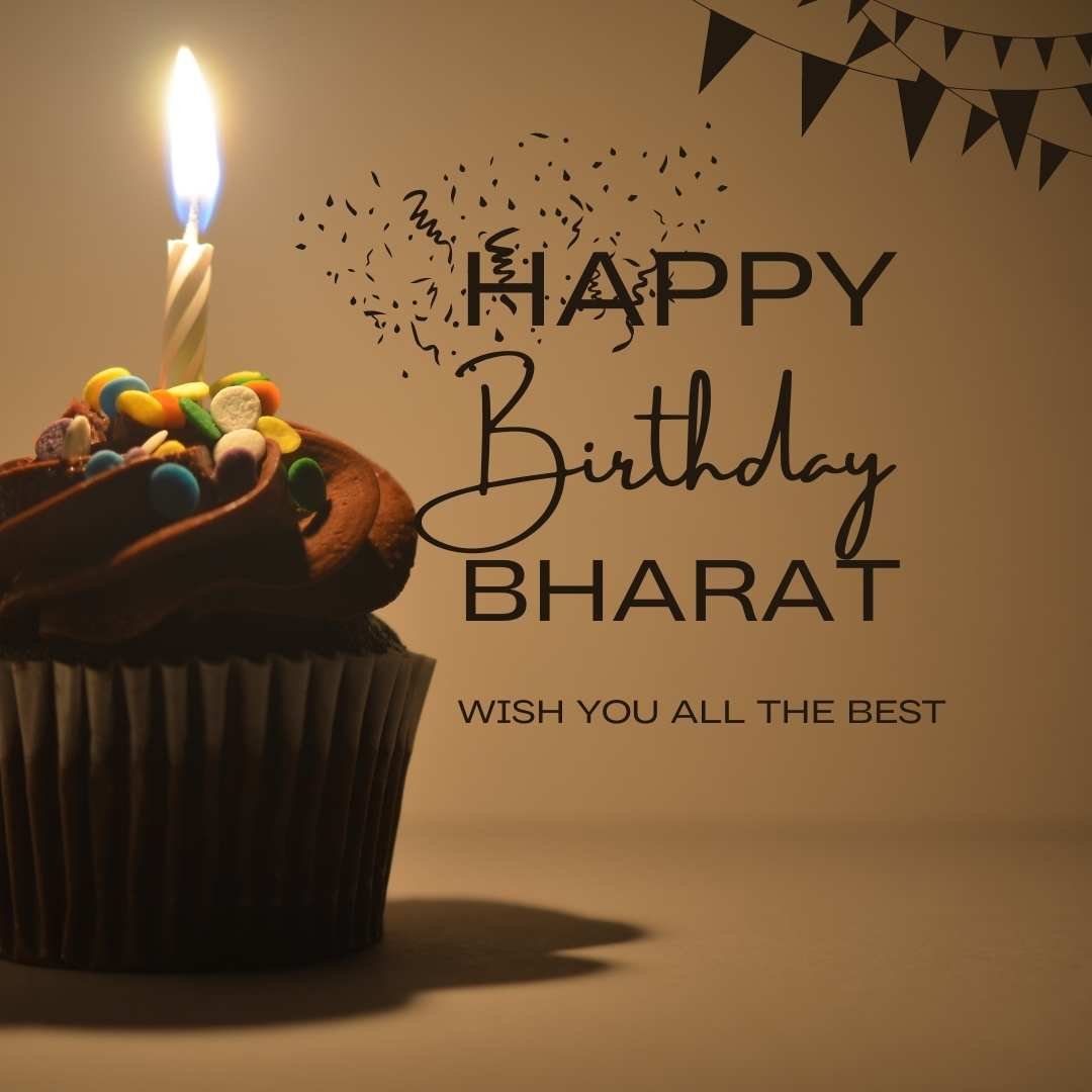 Happy Birthday Bharat Cake Images And shayari