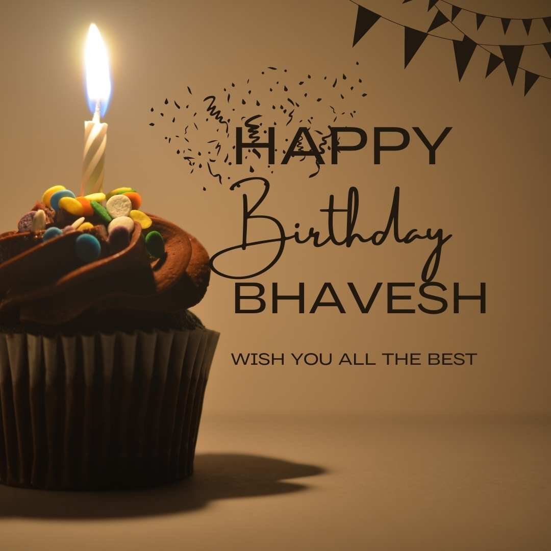 Happy Birthday Bhavesh Cake Images And shayari