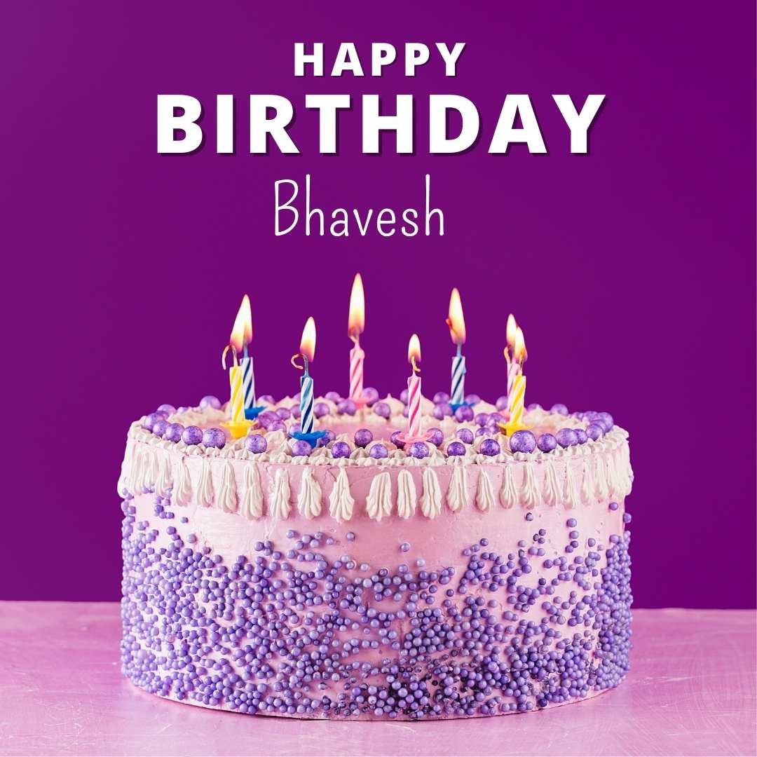 Happy Birthday Bhavesh Cake Images And shayari