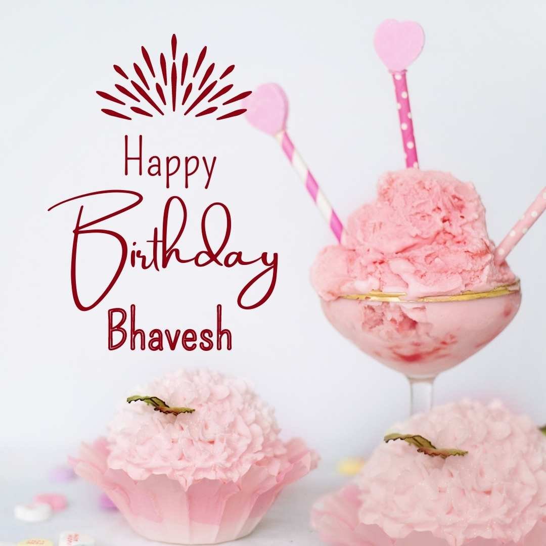 Happy Birthday Bhavesh Cake Images And shayari