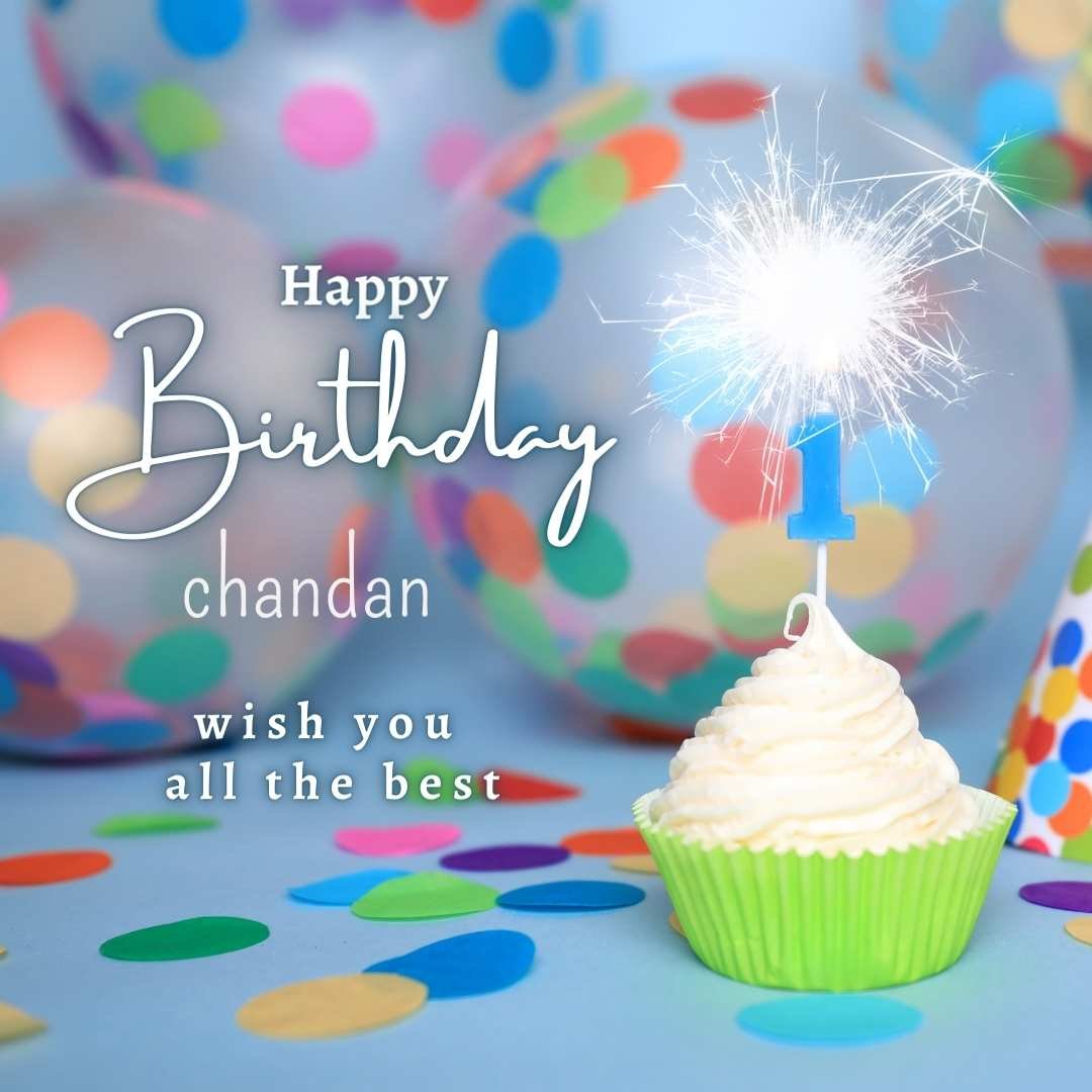 Happy Birthday Chandan Cake Images And shayari