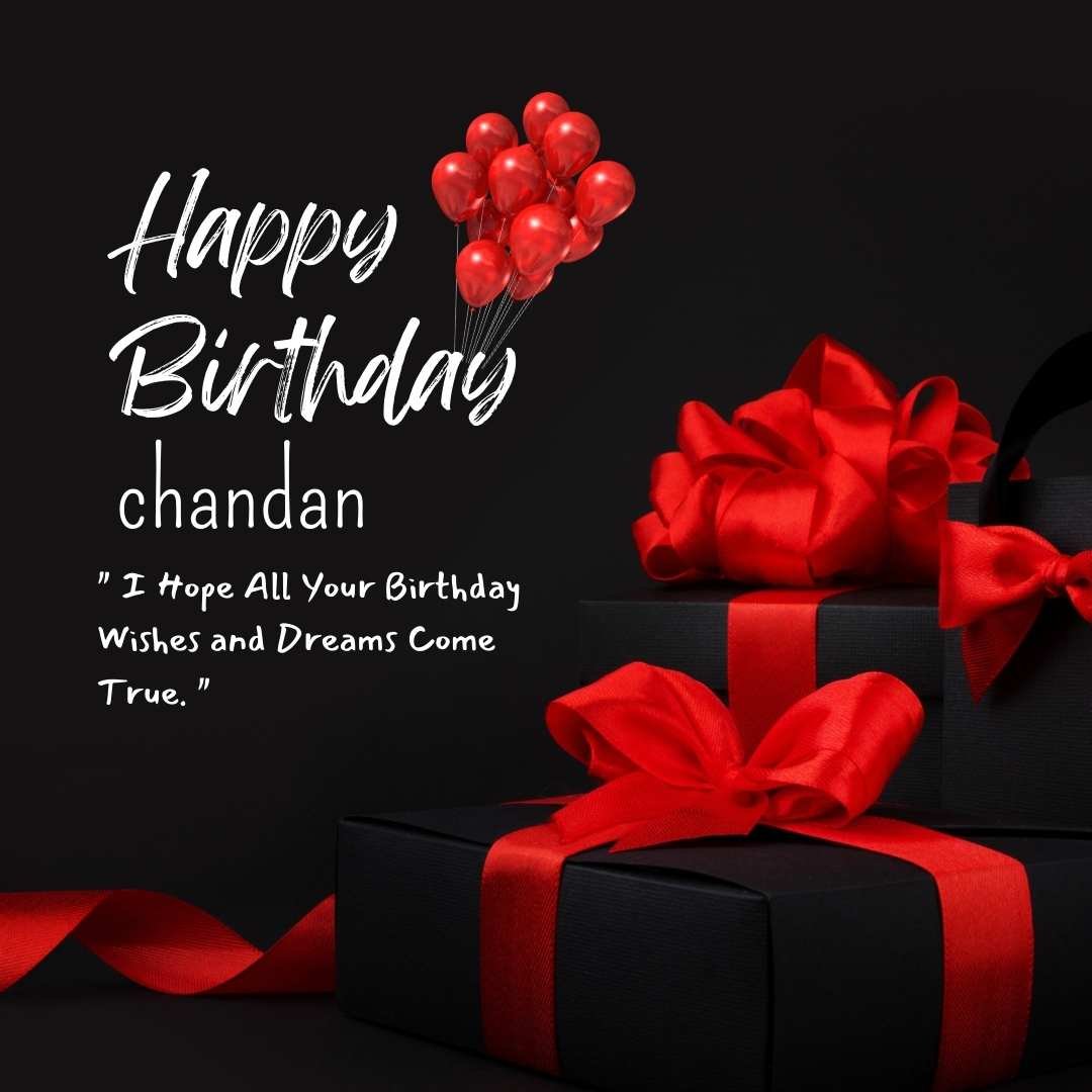 Happy Birthday Chandan Cake Images And shayari