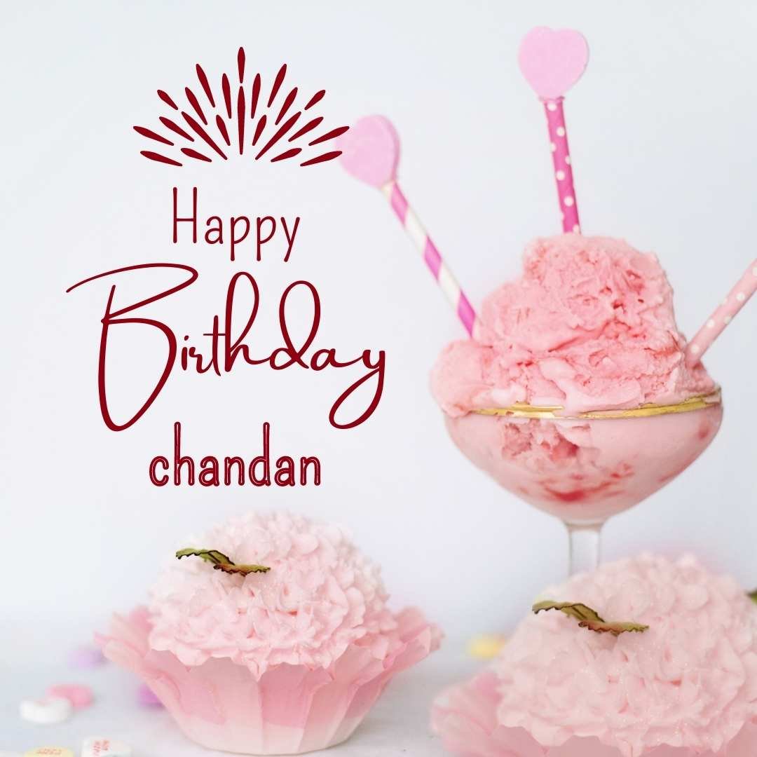 Happy Birthday Chandan Cake Images And shayari