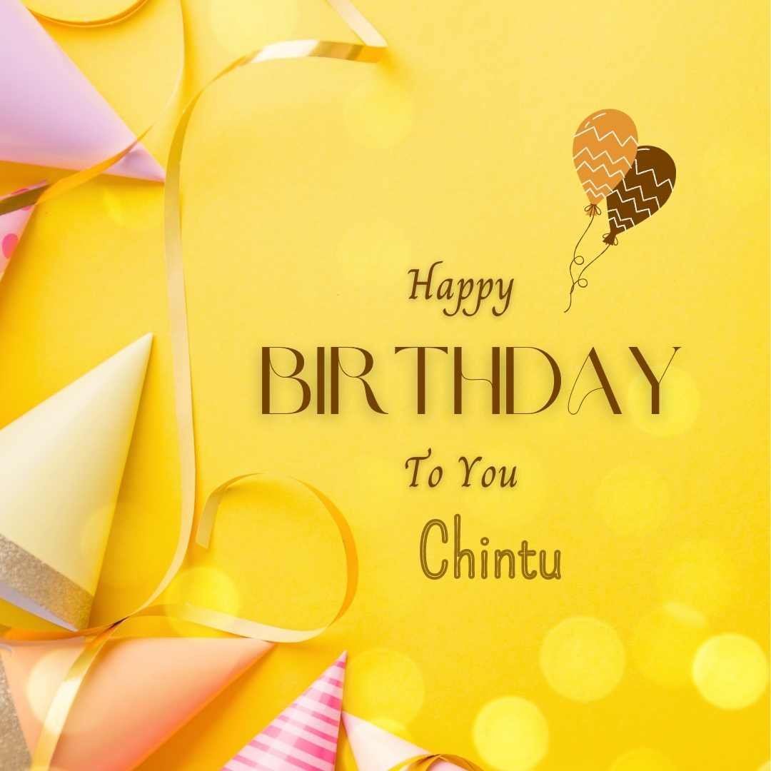 Happy Birthday Chintu Cake Images And shayari
