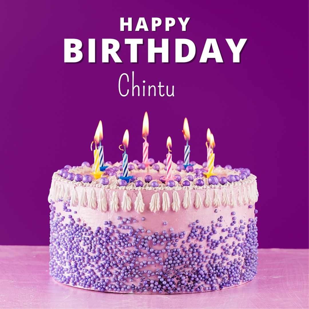 Happy Birthday Chintu Cake Images And shayari