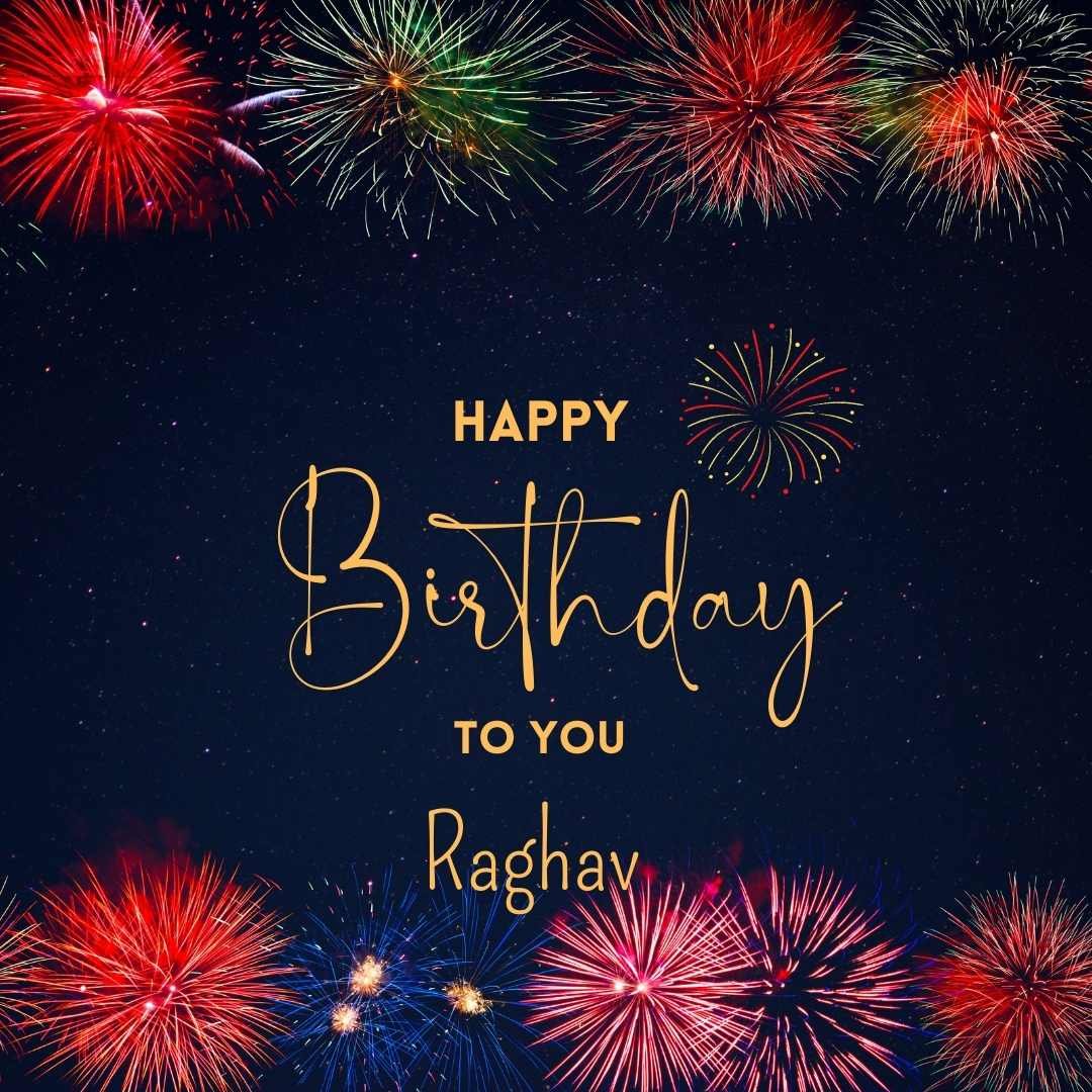 Happy Birthday Raghav Cake Images And shayari