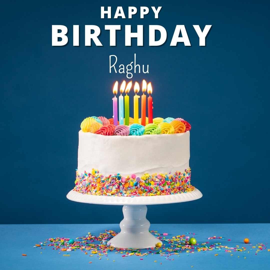 Happy Birthday Raghu Cake Images And shayari