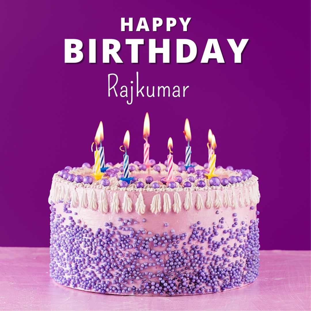 Happy Birthday Rajkumar Cake Images And shayari
