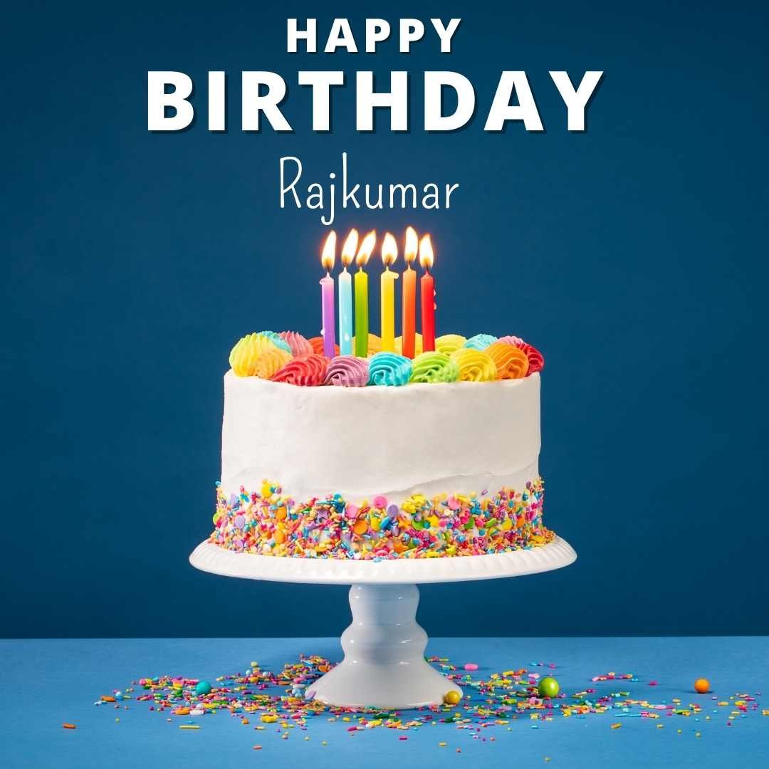 Happy Birthday Rajkumar Cake Images And shayari