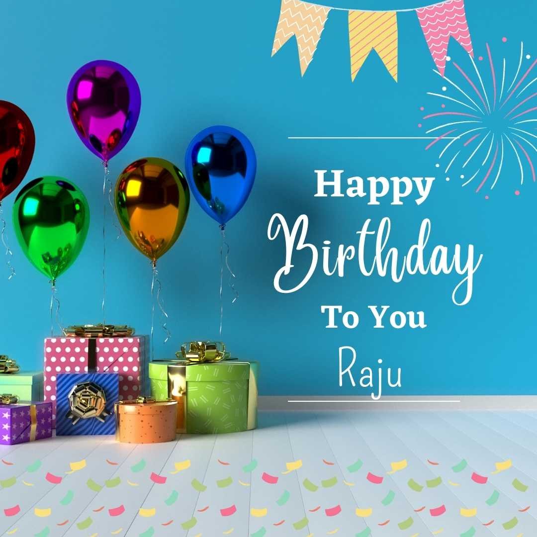 Happy Birthday Raju Cake Images And shayari