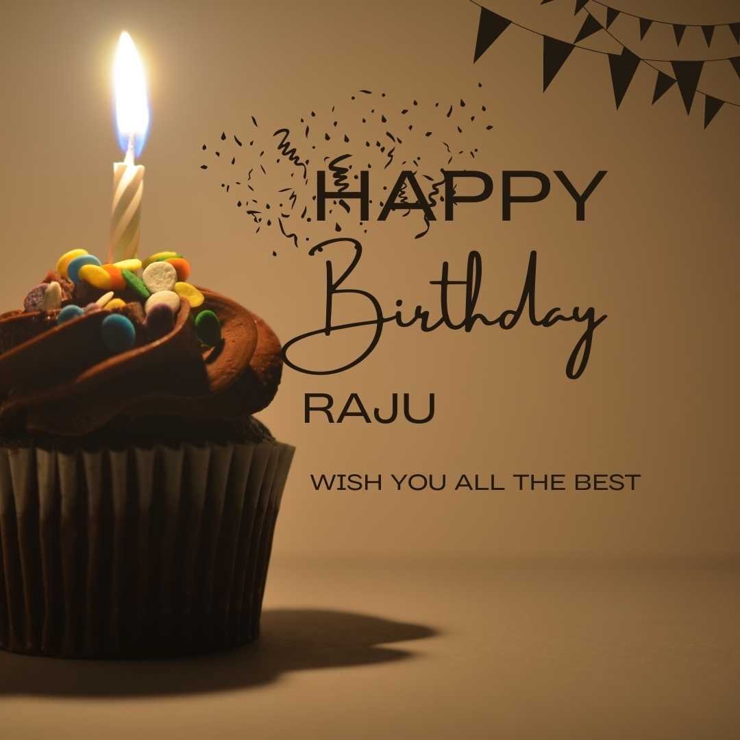 Happy Birthday Raju Cake Images And shayari