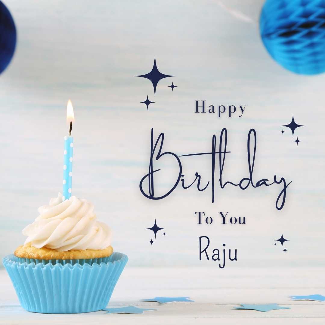 Happy Birthday Raju Cake Images And shayari