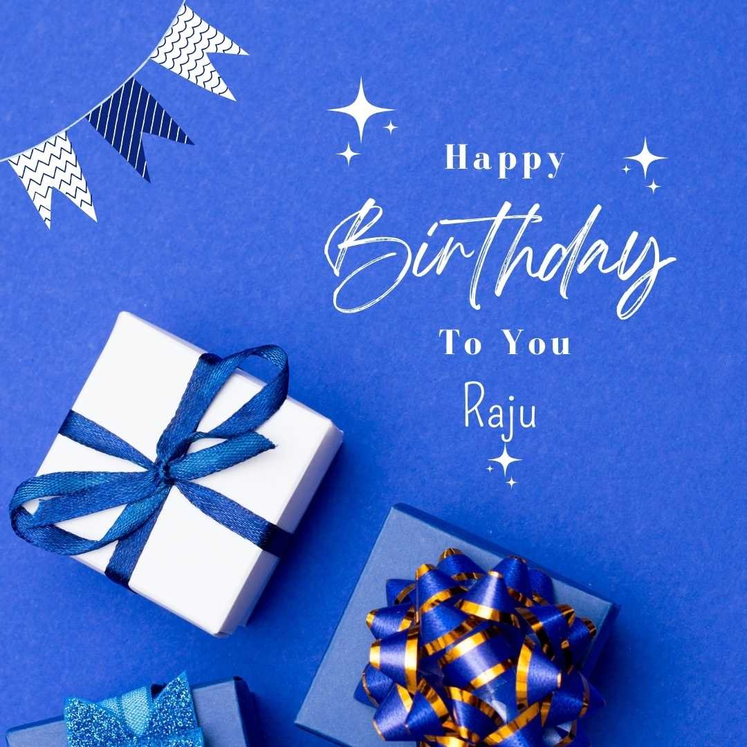 Happy Birthday Raju Cake Images And shayari