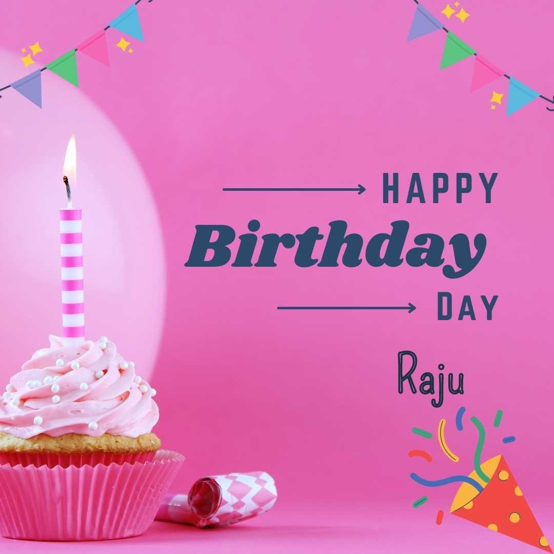 Happy Birthday Raju Cake Images And shayari