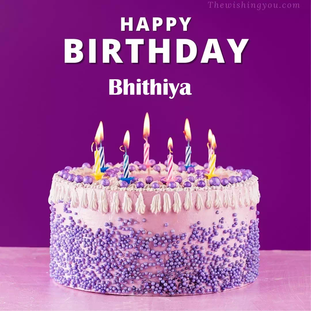 Happy Birthday Bhithiya written on image