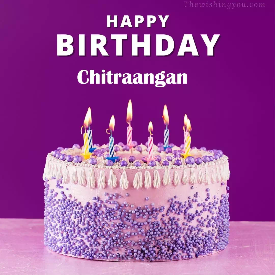 Happy Birthday Chitraangan written on image