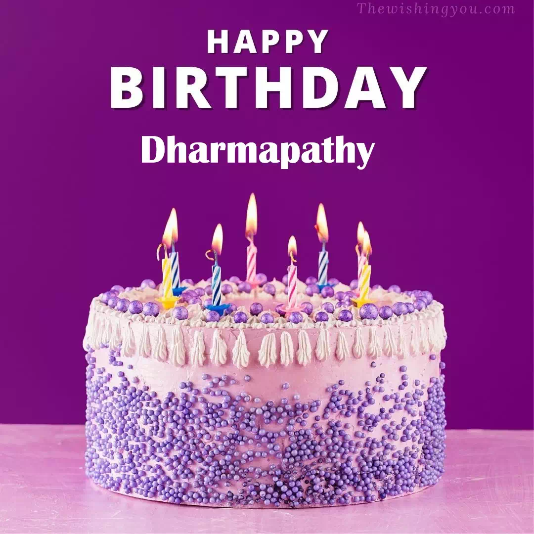 Happy Birthday Dharmapathy written on image