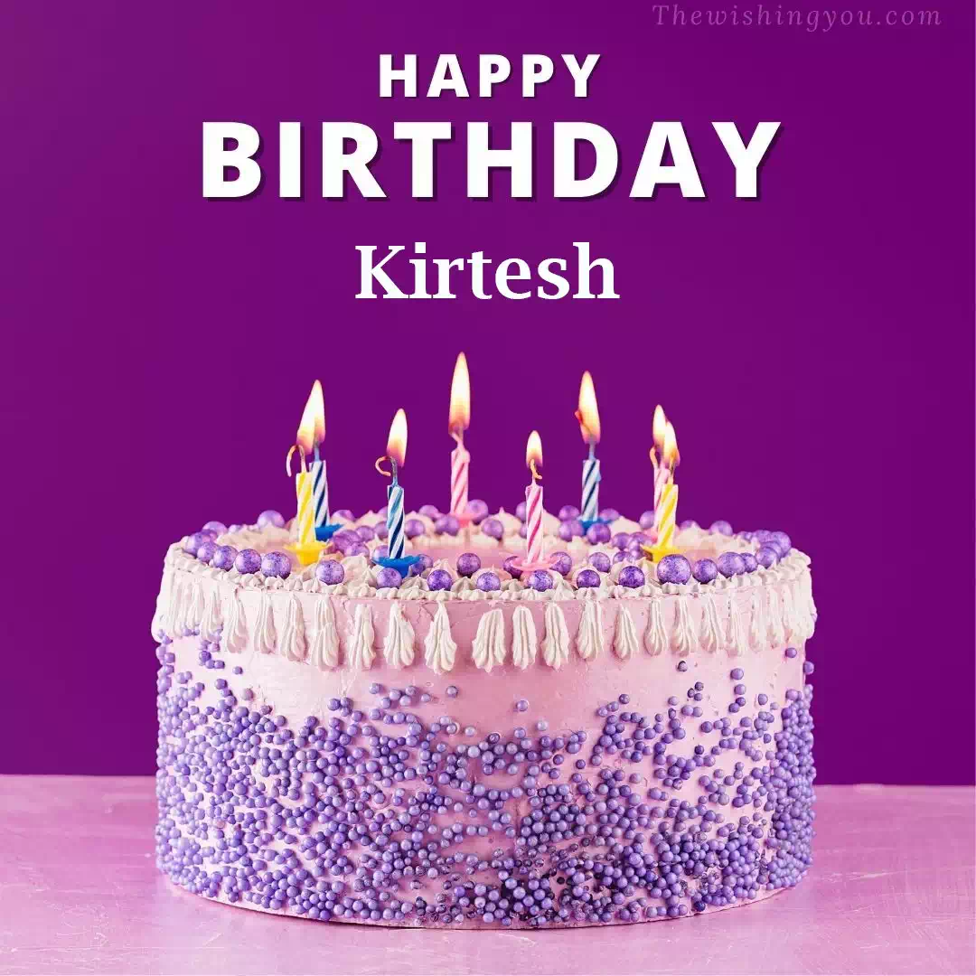 Happy Birthday Kirtesh written on image 4