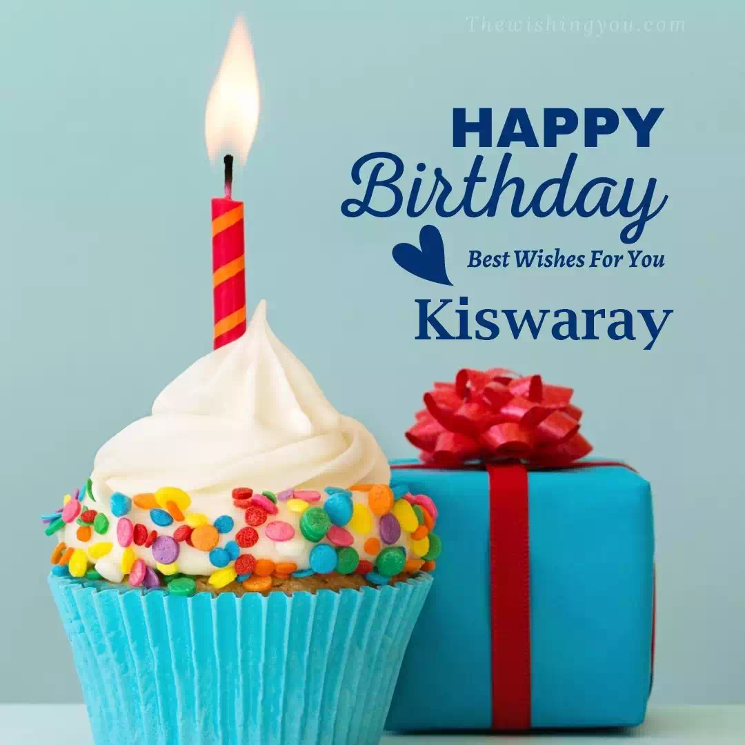 Happy Birthday Kiswaray written on image 1