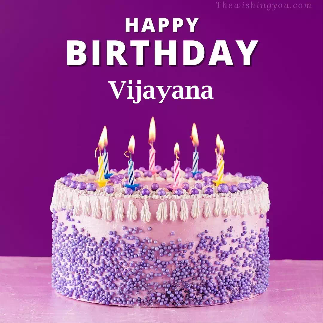 Happy Birthday Vijayana written on image 4