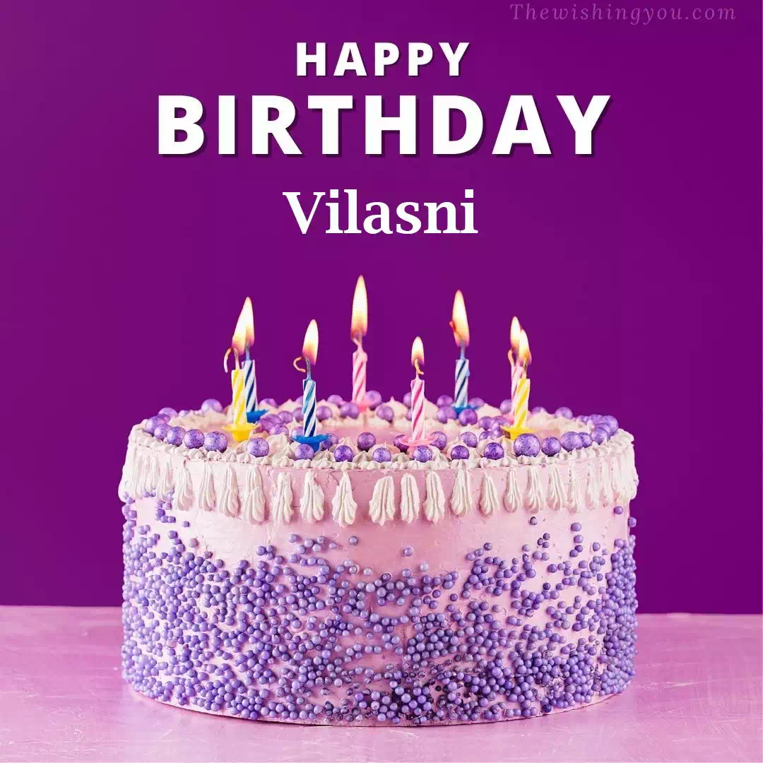 Happy Birthday Vilasni written on image 4