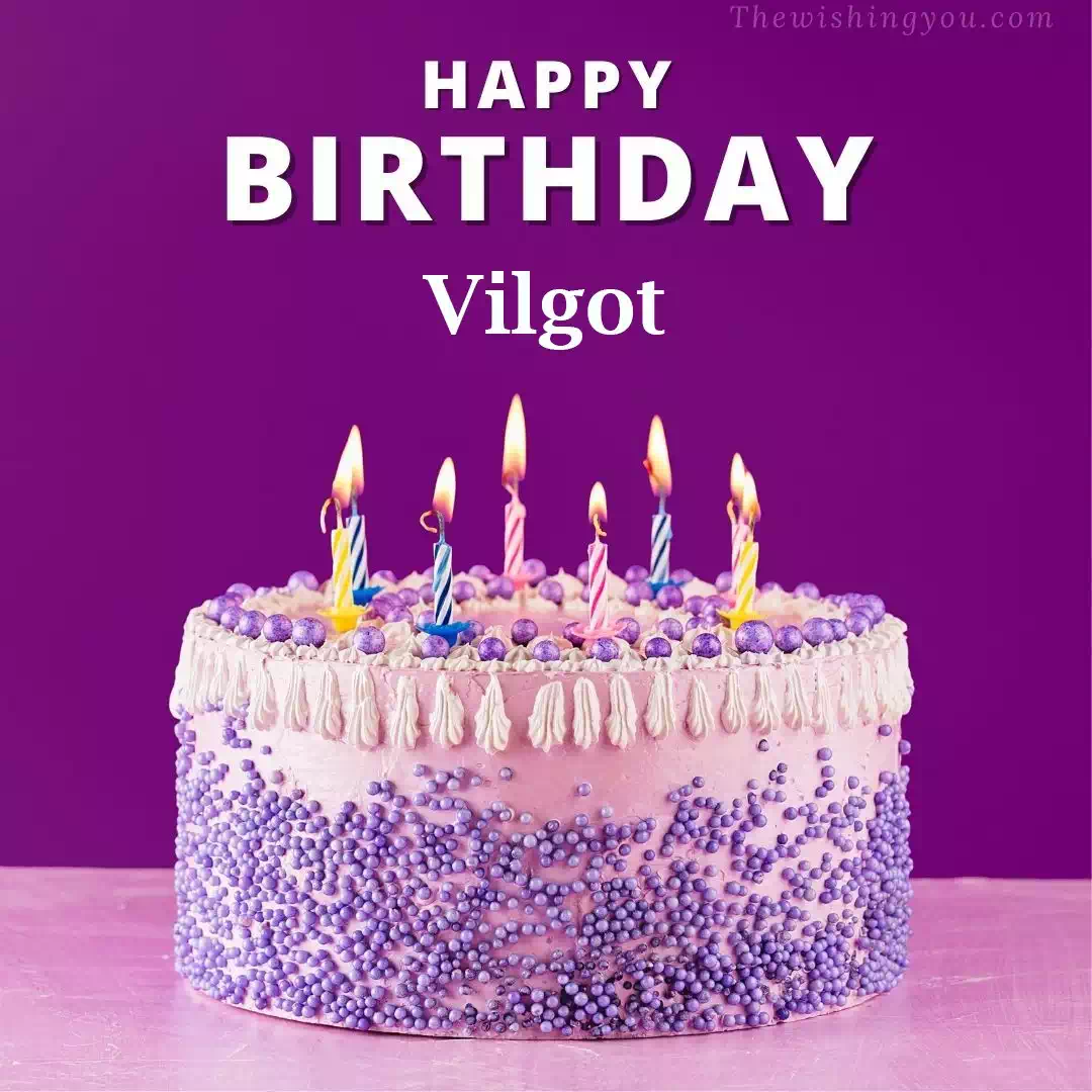 Happy Birthday Vilgot written on image 4