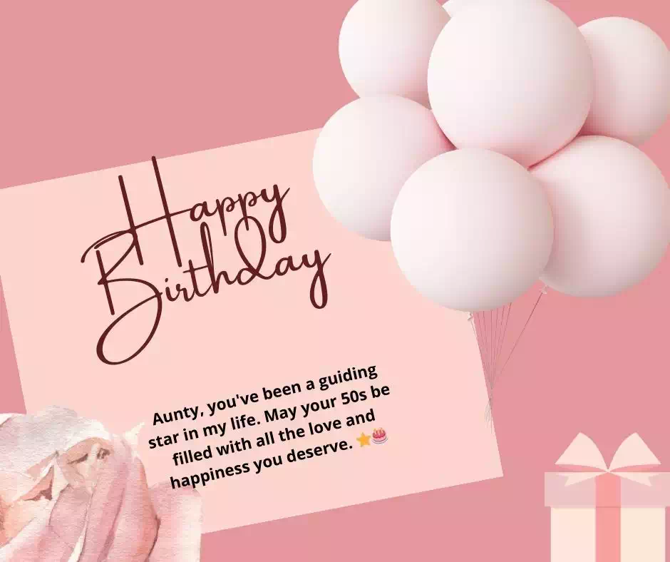 50Th Birthday Wishes For Aunty 12 50Th Birthday Wishes For Aunty 12