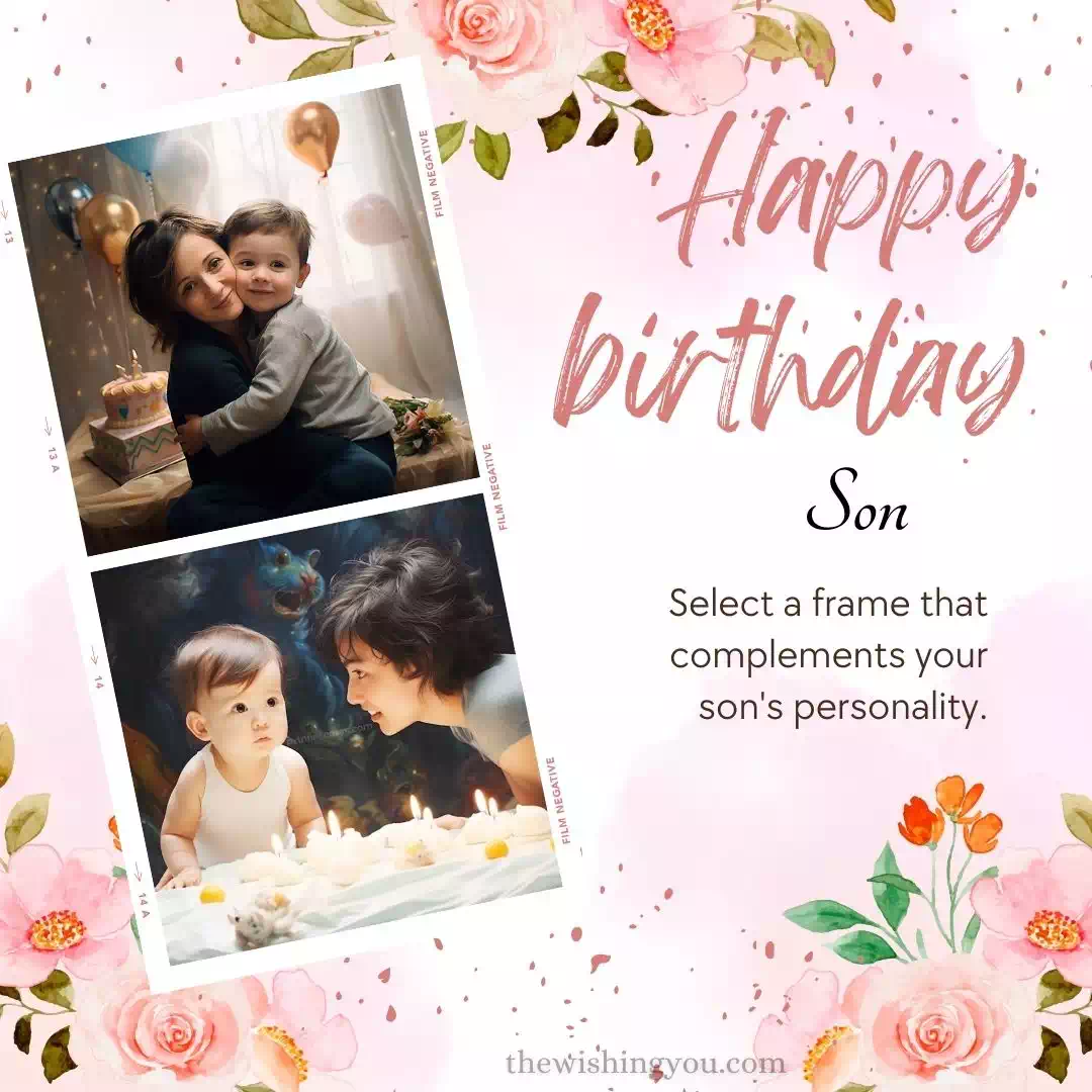Birthday Wishes For Son Photo Frames 14 Birthday Wishes For Son Photo Frames 14