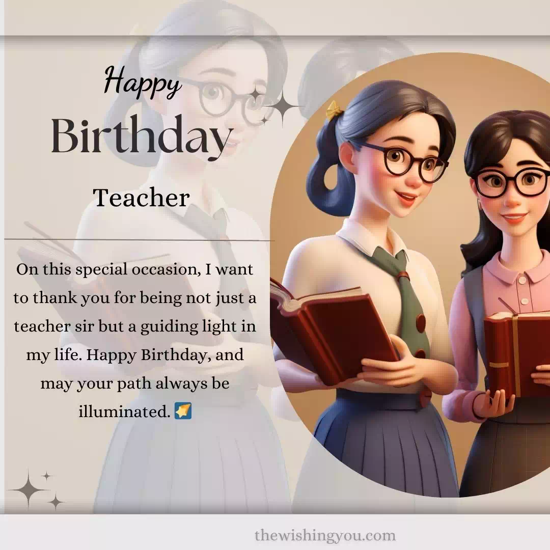 Happy Birthday Wishes For Teacher Sir 10 Happy Birthday Wishes For Teacher Sir 10