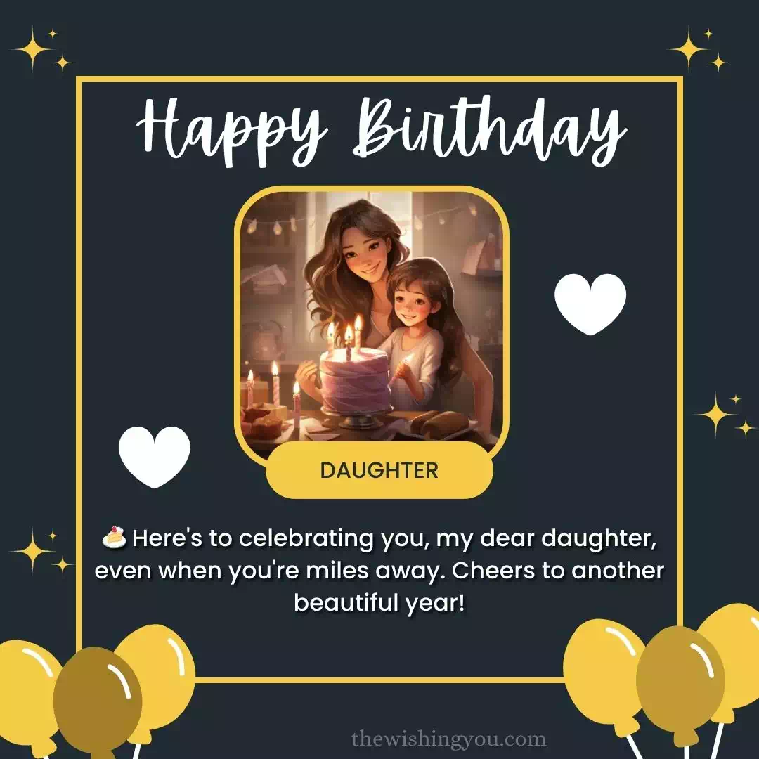 Loving Birthday Wishes For Daughter 12 Loving Birthday Wishes For Daughter 12