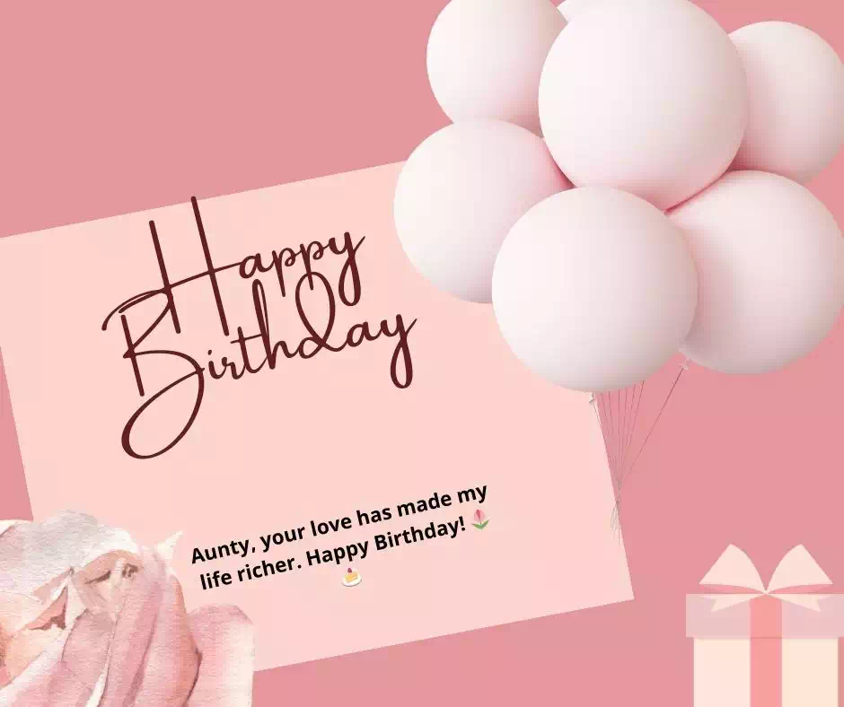 Short Birthday Wishes For Aunty 12 Short Birthday Wishes For Aunty 12